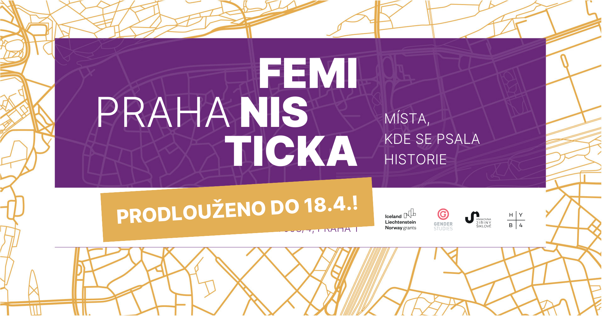 Výstava Praha feministická. Místa, kde se psala historie 