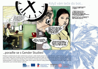 „Když vám teče do bot…“Kampaň Gender Studies k tématu slaďování rodinného a pracovního života