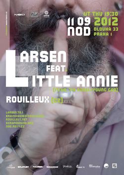 Gender Studies zve na koncert LARSEN feat. LITTLE ANNIE (IT/USA) Rouilleux (CZ)