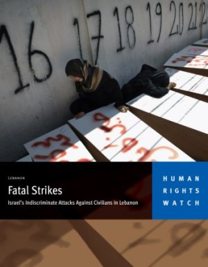 -Obal studie Fatal Strike/HRW-