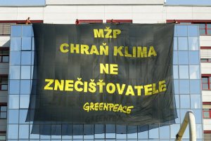-Akce na Greenpeace na MŽP/foto Karel Šuster-