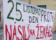 - V Brně aktivisté a aktivistky upozorňovali na Mezinárodní den proti násilí na ženách -