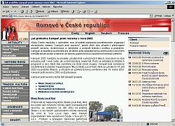 -nová podoba stránek www.romove.cz-