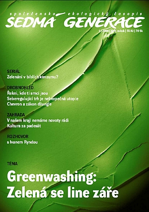 -Téma prvního letošního čísla: Greenwashing-