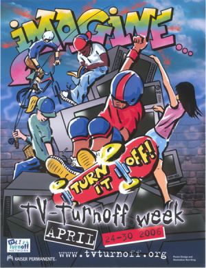 -Plakát TV-Turnoff Week 2006-