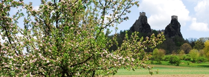 Hrad Trosky v Českém ráji Foto: Z. Mrkacek AOPK ČR