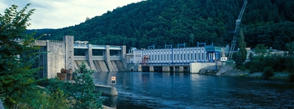 Vodní dílo a elektrárna Štěchovice Foto: Skupina ČEZ