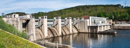 Vodní dílo a elektrárna Kamýk Foto: ČEZ