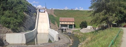 Rekonstrukce vodní nádrže Letovice Foto: Povodí Moravy