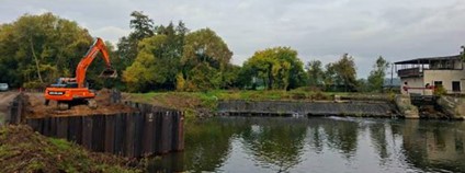 Jez Šargoun na Malé Vodě u Litovle Foto: Povodí Moravy