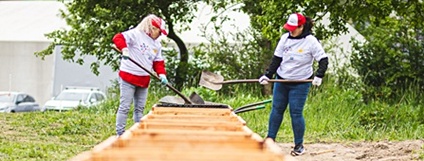 Komunitní zahrada Velký háj v Krči Foto: PPG Kokoza