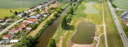 Povodňový park v Židlochovicích. Foto: Vojta Herout Nadace Partnerství