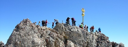 Kříž na Zugspitze Foto: Dieter Goerke Flickr