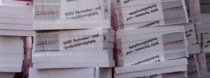 Hromada právě přivezeného polystyrenu. Foto: Martin Singr Ekolist.cz