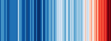Pruhy kampaně Show your stripes pro celou planetu Pruhy kampaně Show your stripes pro celou planetu