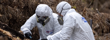 Arnika mapuje ekologické zátěže ve válkou postižené Dněpropetrovské oblasti Foto: Majda Slámová Arnika