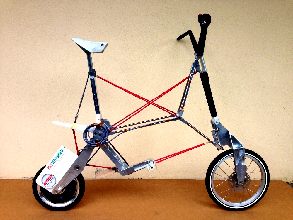 Prototyp skládacího elektrokola Bike Intermodal