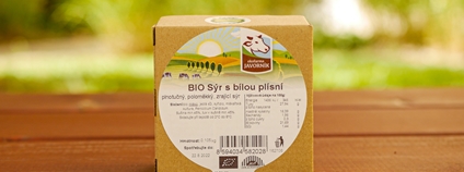 Biopotravina roku 2022 - plísňový sýr z Ekofarmy Javorník Foto: PRO-BIO