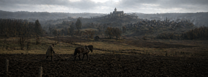 Středověký zemědělec Foto: ChatGPT