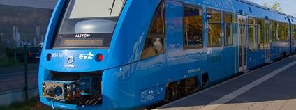 Coradia iLint, první vlak na vodíkový pohon Foto: Linus Follert Flickr