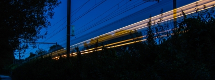 noční vlak Foto: David Bruyndonckx Unsplash