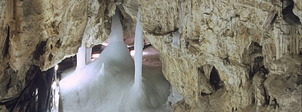 Demänovská ledová jeskyně Foto: Michael Sartakov Wikimeda Commons