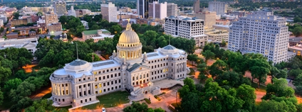 Panorama města Jackson v Mississippi Foto: Depositphotos