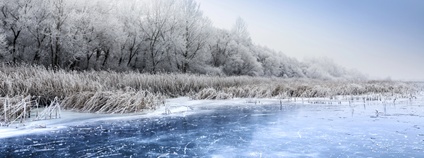 Zamrzlá nádrž Foto: Depositphotos