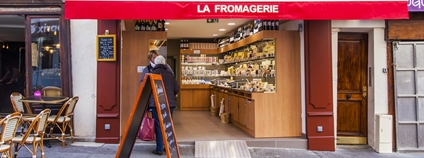 Pařížský obchod s francouzskými sýry Foto: Depositphotos