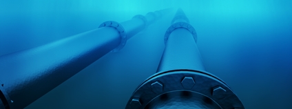 Podmořské vedení plynového potrubí Foto: Depositphotos