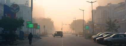 Znečištěný vzduch v hlavním městě Indie Foto: Depositphotos