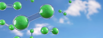 Zelené molekuly vodíku Foto: Depositphotos