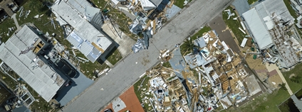 Hurikán Ian zničil domy na Floridě. Foto: Depositphotos