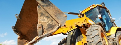 Bagr nakladač Foto: Depositphotos