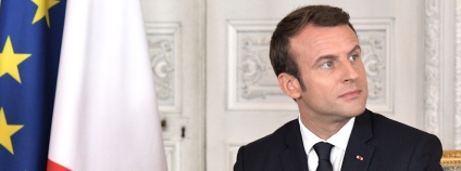 Francouzský prezident Emmanuel Macron Francouzský prezident Emmanuel Macron