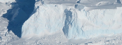 Ledovec Thwaites na Antarktidě Foto: NASA's Marshall Space Flight Center Flickr