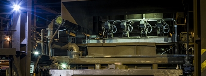 Spékací pásy aglomerace vyrábějí vsázku pro vysoké pece Foto: Liberty Steel Group