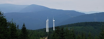 Větrné elektrárny Foto: Richenza Wikimedia Commons