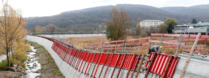 Modernizace retenčních nádrží v Auhofu Foto: Christian Fürthner Stadt Wien