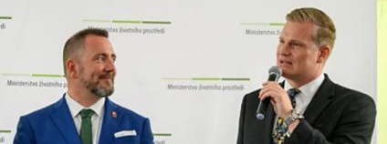 Filip Turek a Igor Červený Foto: MŽP ČR