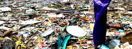 plastový odpad v moři Foto: James Patrick S. Garcia/GWP Flickr