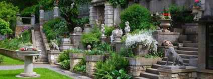 Umělecká zahrada v Praze-Nuslích Foto: JiriMatejicek Wikimedia Commons