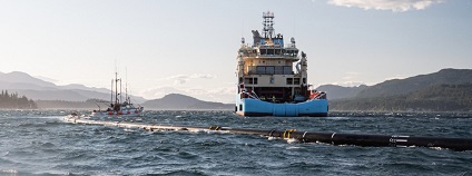 foto: The Ocean Cleanup / twitter.com foto: The Ocean Cleanup / twitter.com