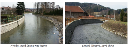 Dokončení systému protipovodňových opatření v povodí Třebovky Foto: Povodí Labe
