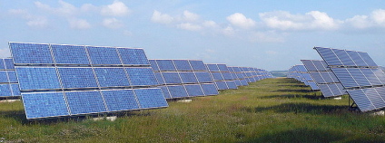 Fotovoltaická elektrárna v Německu