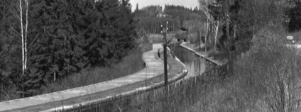 Spirův kanál na historickém snímku Foto: loucovice-historie.cz Spirův kanál na historickém snímku Foto: loucovice-historie.cz