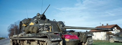Tank americké armády Foto: Michael Dolan Flickr Tank americké armády Foto: Michael Dolan Flickr