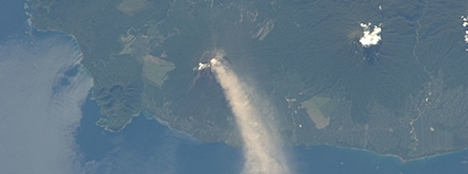 Sopka Ulawun Foto: NASA Johnson Flickr