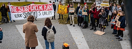 Stávka za klima Foto: Jonáš Prušek Univerzity za klima