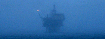 Vrtná plošina v Severním moři Foto: Stig Nygaard Flickr